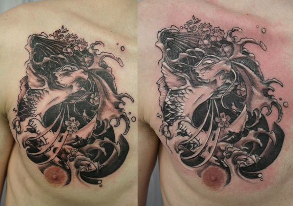 lion tattoos - wave tattoo pictures. lion henna tattoos. lion tattoos im